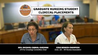 WisEye Morning Minute: Graduate Nursing Student Clinical Placements