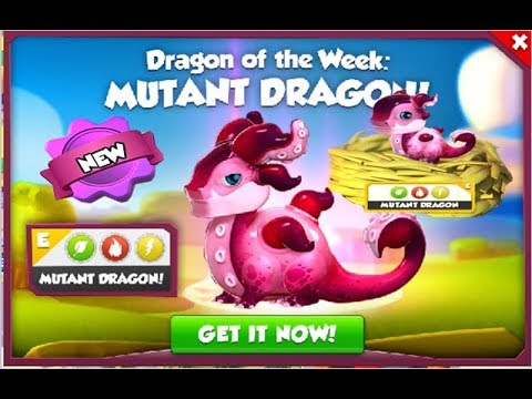 Dragon of the Week-Mutant Dragon-Dragon Mania legends | DML | HD