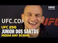 UFC 256: Junior Dos Santos Ignores Journos Who've 'Never Been Slapped In Face' - MMA Fighting