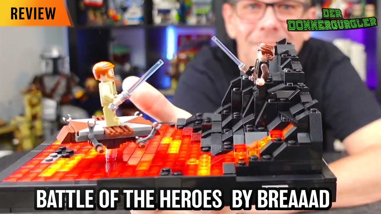 Star Wars - Battle of the Heroes Diorama von Breaaad - Einen MOC  gebaut mit Steinen von @webrick569
