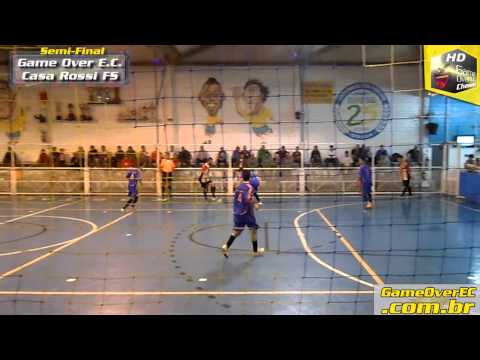 Game Over E.C. X Casa Rossi FS -  Semi-Final - Torneio Natal Sem Fome 2013