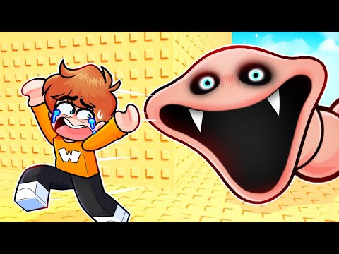 NUNCA JUEGUES LA TORRE TROLL DEL GUSANO ATERRADOR en ROBLOX (Juego Completo)