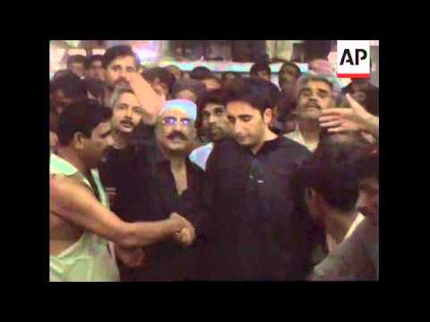 Recent pictures of Bhutto's son Bilawal Zardari