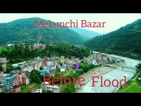 melamchi before and after flood