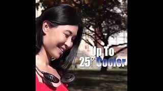 Neck Fan with Led Light Available in Multicolor  ( Link in Below )