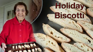 Holiday Cooking with Clara - Chocolate Almond Biscotti
