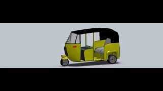 SolidWorks - AutoRickshaw Animation