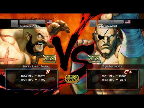 [AE2012] EcuaDannyNYC (Zangief) vs. SylvaticMovie34 (Sagat) [Ranked Match]