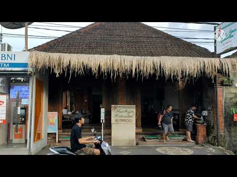 CHICKEN RICE / NASI AYAM KEDEWATAN IBU MANGKU AT UBUD BALI, INDONESIA