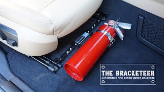 The Bracketeer Universal Car Fire Extinguisher Bracket Overview