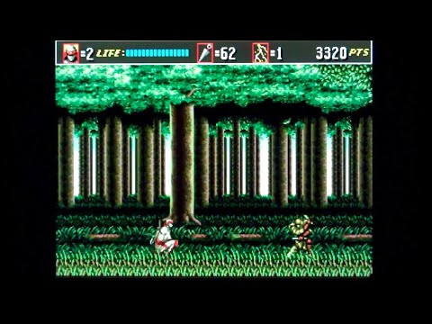 Shinobi III: Return of the Ninja Master Mega Drive Gameplay (Sega Mega Drive Classics)