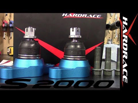 Hardrace Front Offset Lower Balljoints - Honda S2000