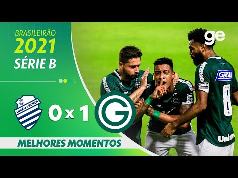 Gols e lances de CSA x Goiás