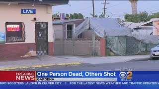 One Dead, 3 Wounded In Gardena Shooting