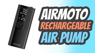 Airmoto Portable and Rechargeable Air Pump | Smart Air Pump