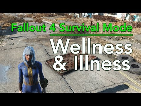 FALLOUT 4 | SURVIVAL MODE TIPS ON WELLNESS & ILLNESS WITH MISS CRISPY