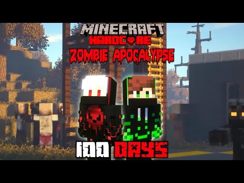 LordN Gaming - We Survived 100 Days in ZOMBIE APOCALYPSE In Minecraft Hardcore..!!