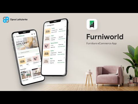 2 App Template | Furniture Selling App | Online Furniture Store App | FurniWorld | +91 7672 000 500