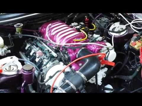 Toyota Supra v8 1UZ VVTi first start