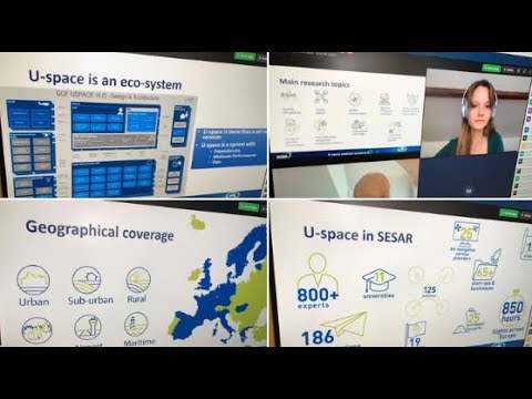 SESAR U-space webinar : Taking up the U-space challenge