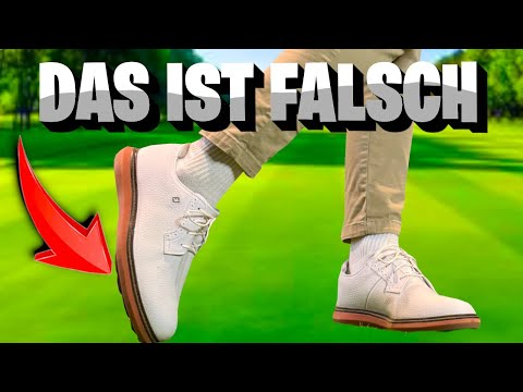 Stop twisting your right foot like that immediately – it's ruining your swing!