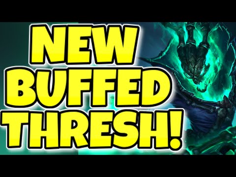 THRESH GOT SOME *MASSIVE* BUFFS AND NOW HE'S TERRIFYING!
