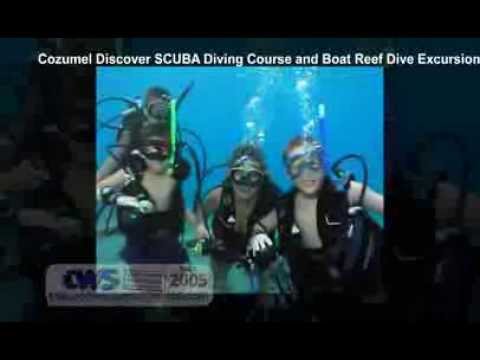 Cozumel Discover SCUBA Diving Course and Boat Reef Dive Excursion