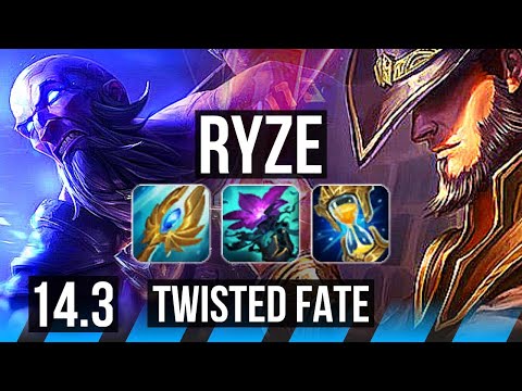 RYZE vs TF (MID) | Comeback, Rank 9 Ryze, Dominating | NA Challenger | 14.3