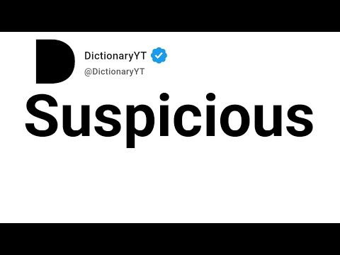 Thesaurus Suspicious