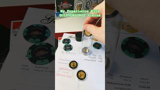 Precious Metal Dealer Review - GOLDVORSORGE GVS Vienna #shorts