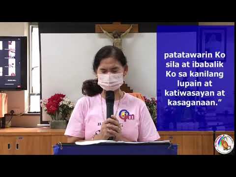 “Benefits of pleasing God.” (Proverbs 16:7) Healing Message with Bro.Nicomedes Cabello June 09,2022