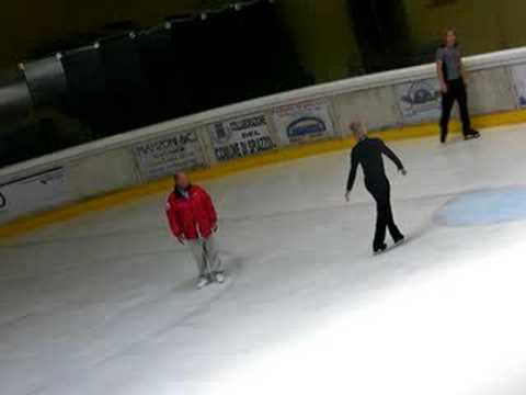 Plushenko's training at Pinzolo (Italy)