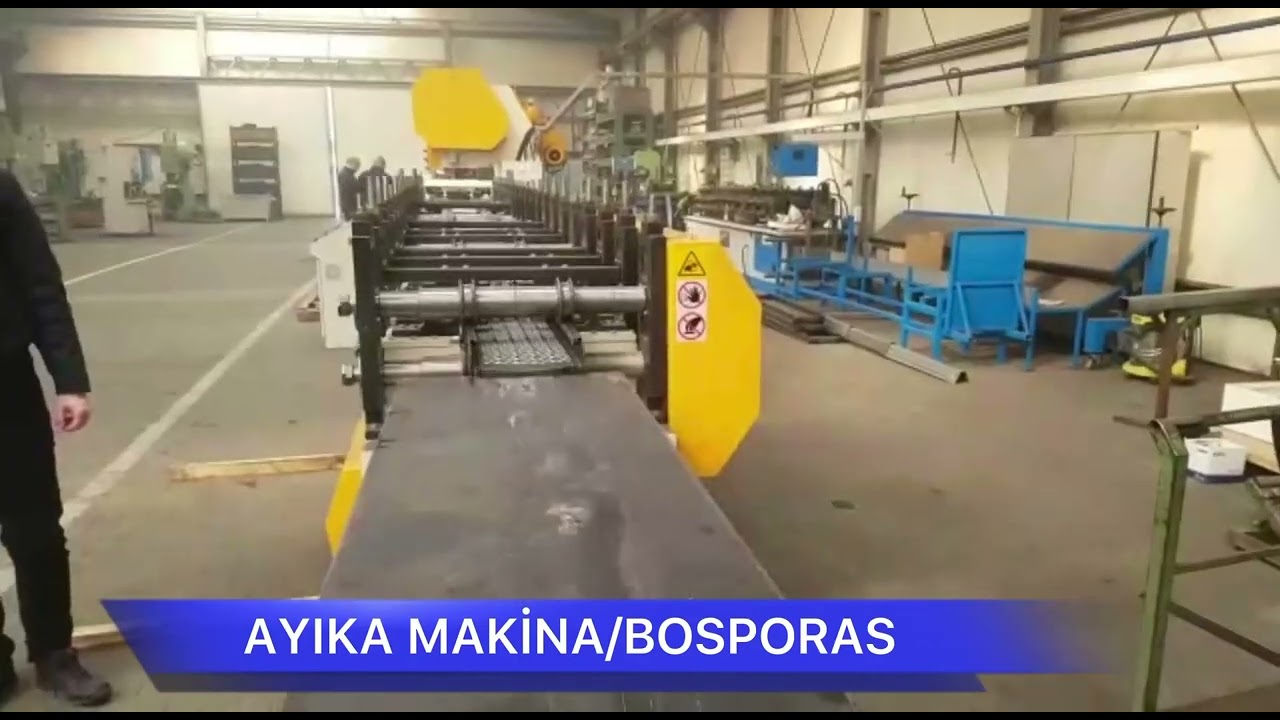 İskele Metal Kalas Profil Üretim Hattı/BOSPORAS Scaffholding Profile Production Line