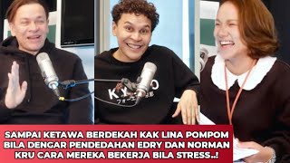 Download lagu RAMAI TERHIBUR BILA EDRY DAN NORMAN KRU DITEMUBUAL OLEH KAK LINA POMPOM DALAM STUDIO ERA FM..! mp3