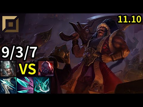 Tryndamere Top vs Sion - KR Grandmaster | Patch 11.10