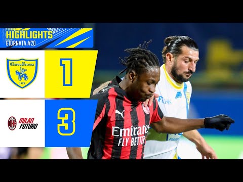 GLI HIGHLIGHTS DI CHIEVOVERONA - MILAN FUTURO 1-3 || 20a giornata Serie D