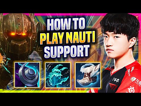 LEARN HOW TO PLAY NAUTILUS SUPPORT LIKE A PRO! | T1 Keria Plays Nautilus Support vs Leona! |