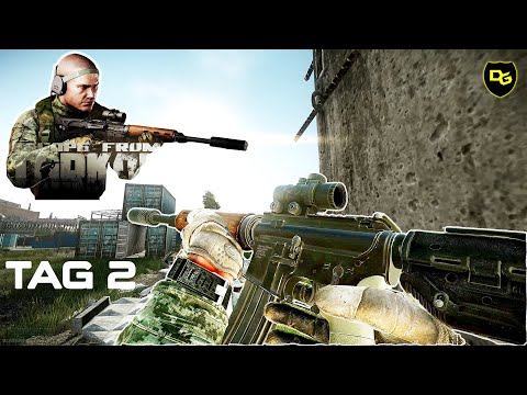 Escape From Tarkov - Zollgelände: Die Bronzeuhr klauen! - Tag 2 - Deutsch