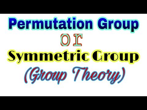 ◆Permutation group | Symmetric group | April, 2018 Video