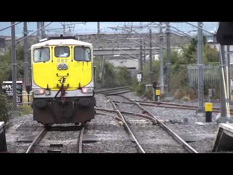Irish Rail class 071 (082) Light engine - Clongriffin Station.