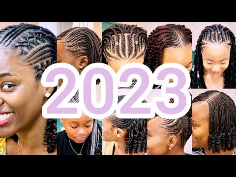 2023 Amazing African Traditional Braids Hairstyles...