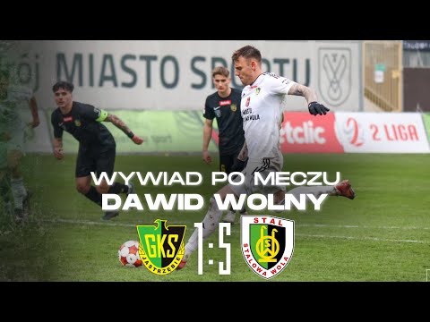 Dawid Wolny po meczu GKS Jastrzębie - Stal Stalowa Wola (1:5) | Wywiad pomeczowy