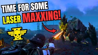 New Major Order and LASER CANON AND SCYTHE MAXXING Helldivers 2