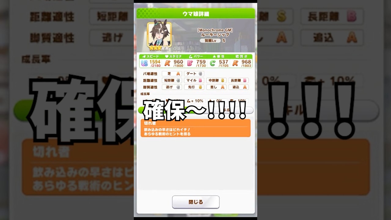 【ウマ娘】大たわけが切れたので調子に乗ってたらオチが付いた件
