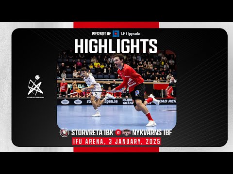 Highlights Storvreta IBK vs Nykvarns IBF