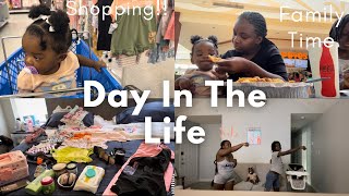 Day In The Life Of A Young Mom✨| Packing for trip | Shopping | Family Time