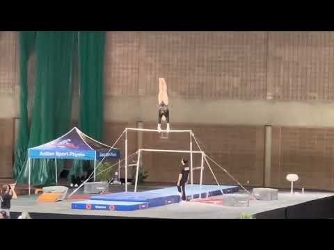 ELLIE BLACK ON BAR ROUTINE DURING L’INTERNATIONAL GYMNIX COMPETITION IN MONTREAL 2024 #OLYMPICS