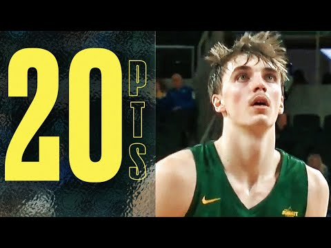 Grant Drops MASSIVE DOUBLE-DOUBLE To Leads NDSU To The Summit League Championship | 20 PTS & 22 REB