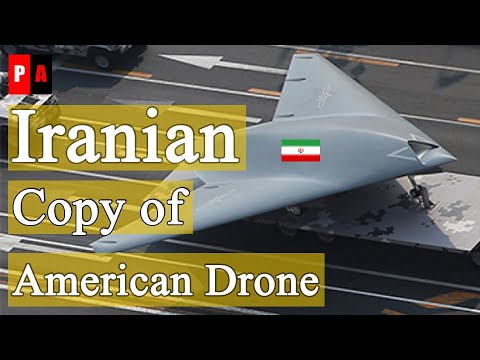 Iranian Copy Of American Lockheed Martin RQ-170 Sentinel Drone