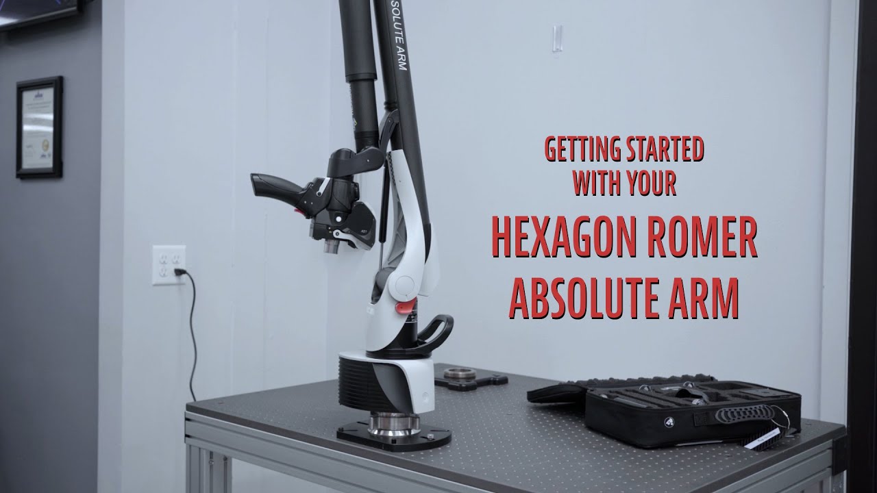 Getting Started with your Hexagon Romer Absolute Arm